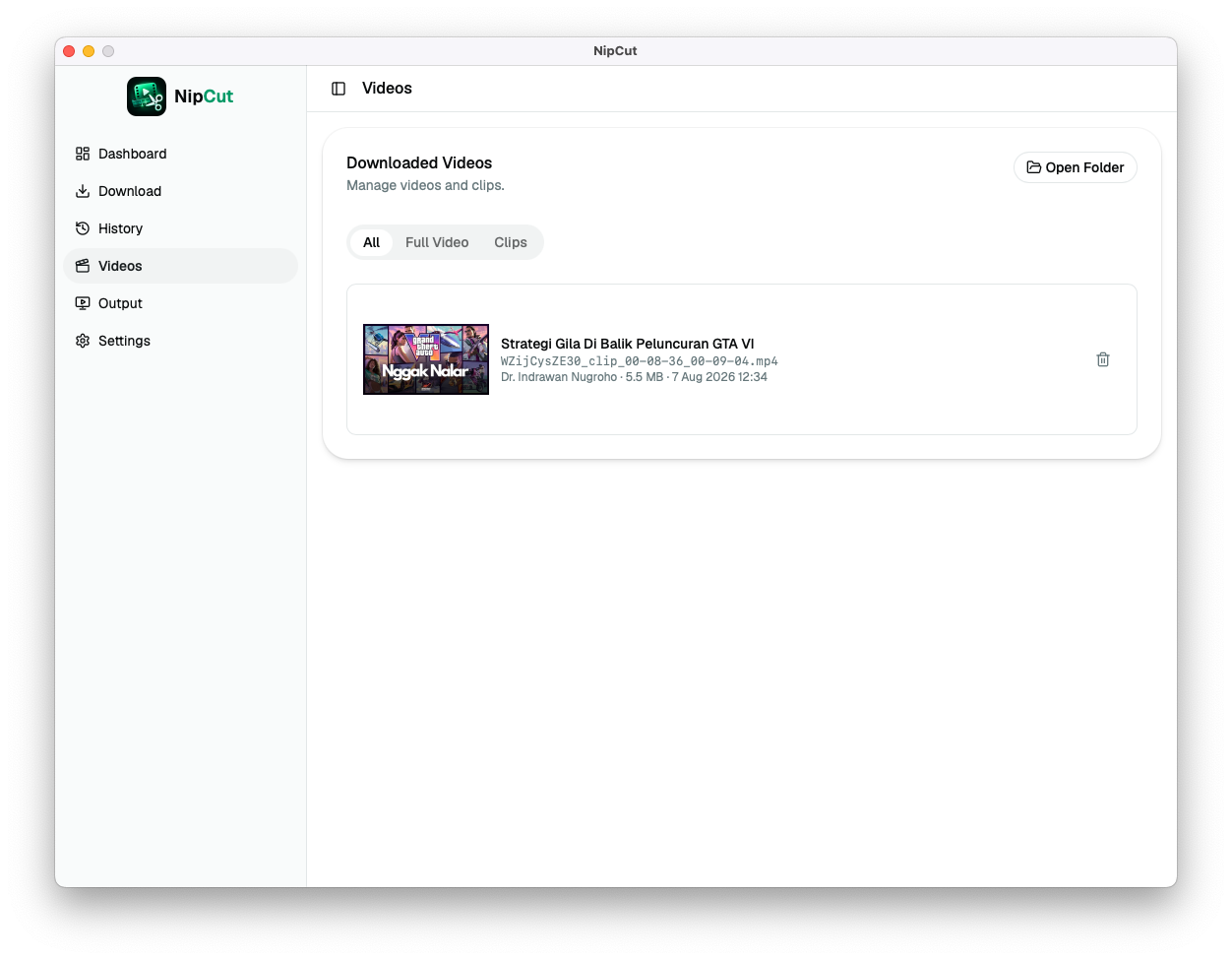 Video Library